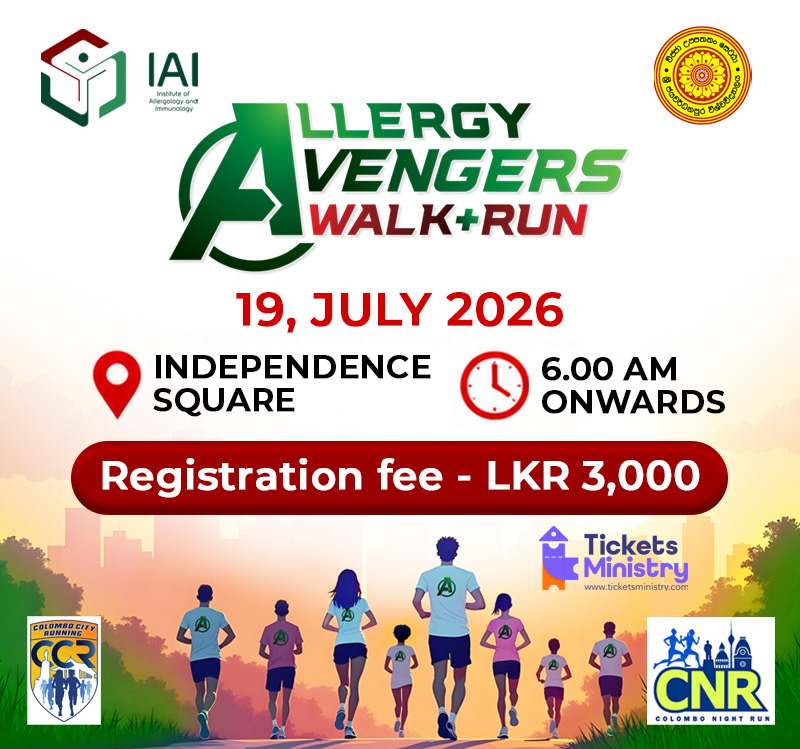 ALLERGY AVENGERS WALK AND RUN 2026 poster