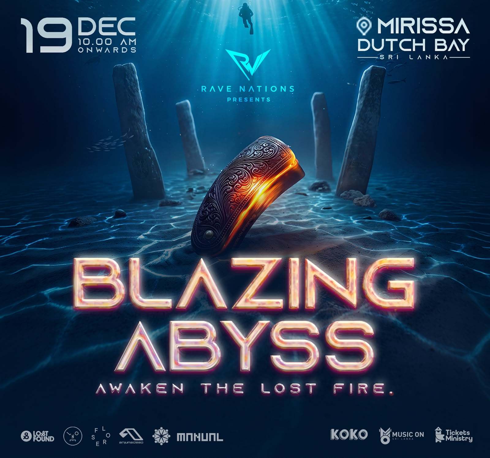 BLAZING ABYSS poster