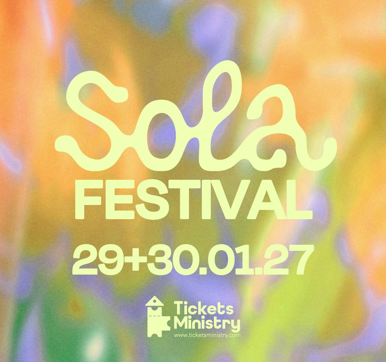 SOLA FESTIVAL - SATURDAY ACCESS Banner