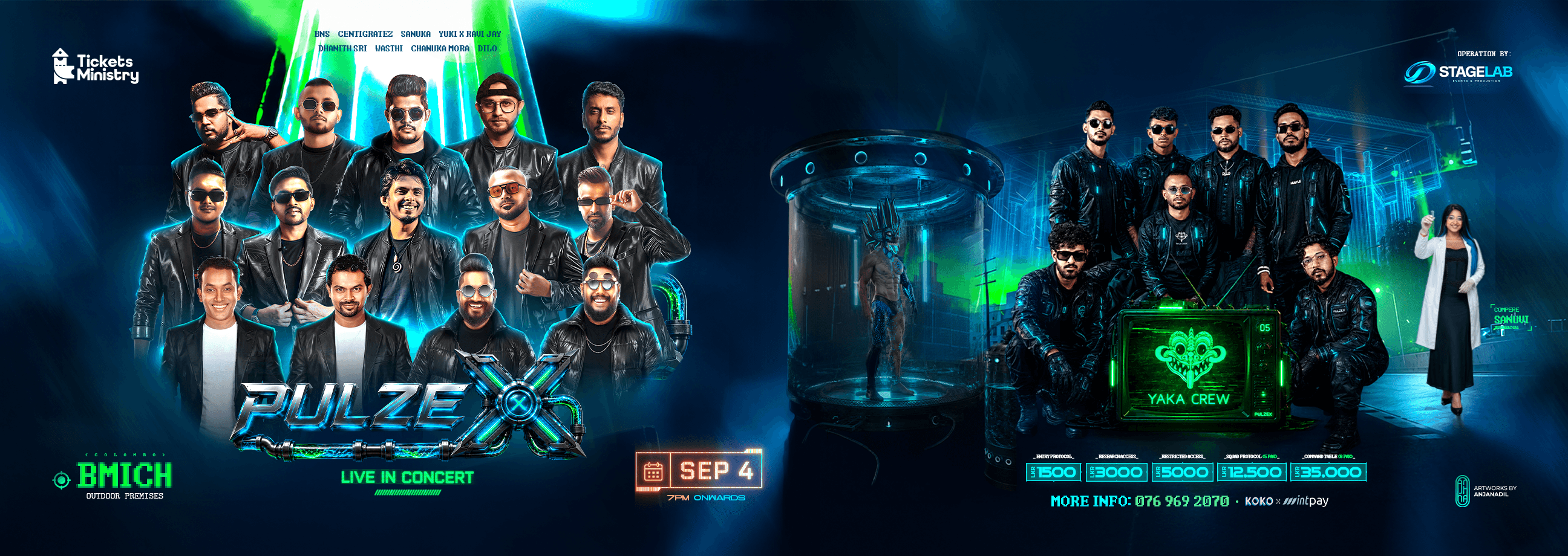 PULZE X Banner