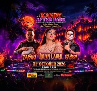 KANDY AFTER DARK - THE HAUNTED CLUB HOUSE Banner