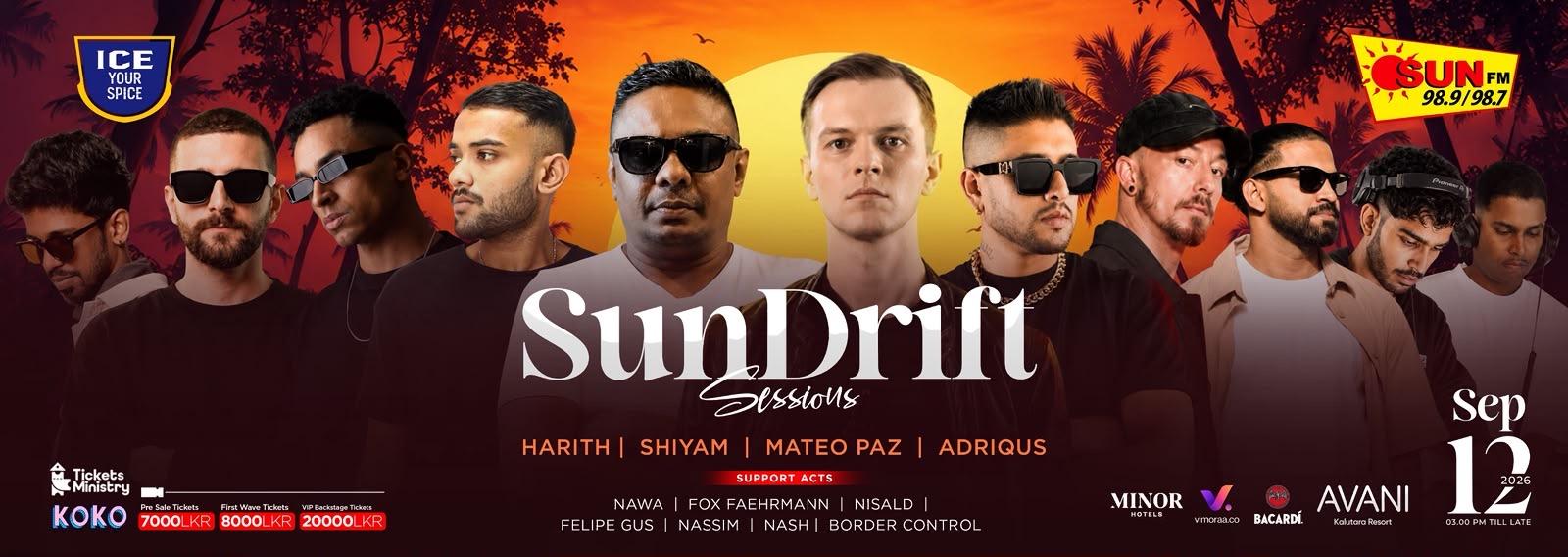 SUN DRIFT SESSIONS Banner