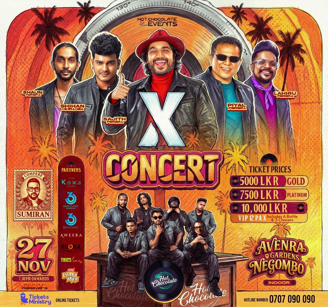 X CONCERT Banner
