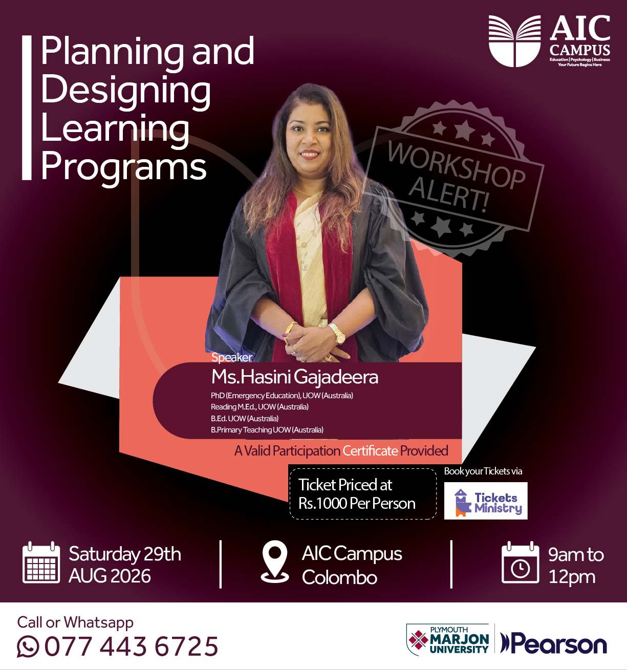 PLANNING AND DESIGNING LEARNING PROGRAMS Image