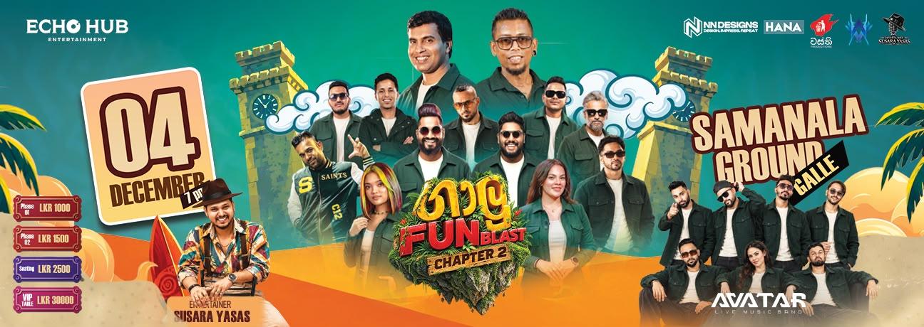 GALU FUN BLAST CHAPTER 2 Banner