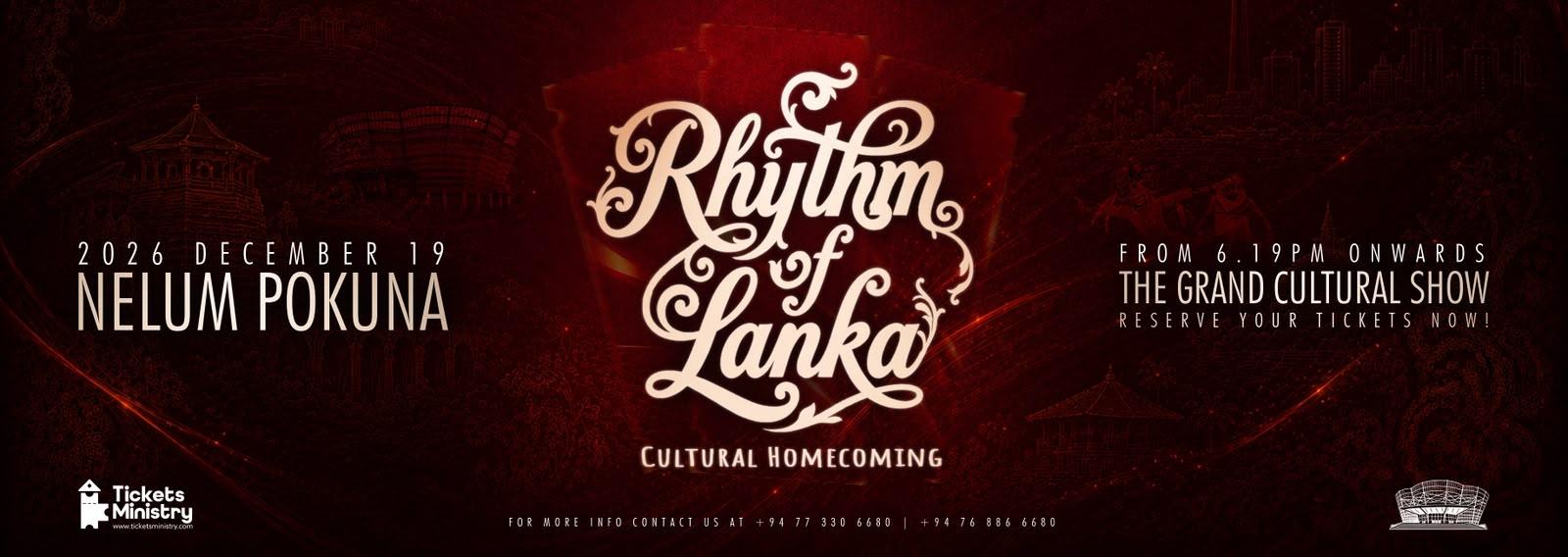 RHUTHM OF LANKA Banner