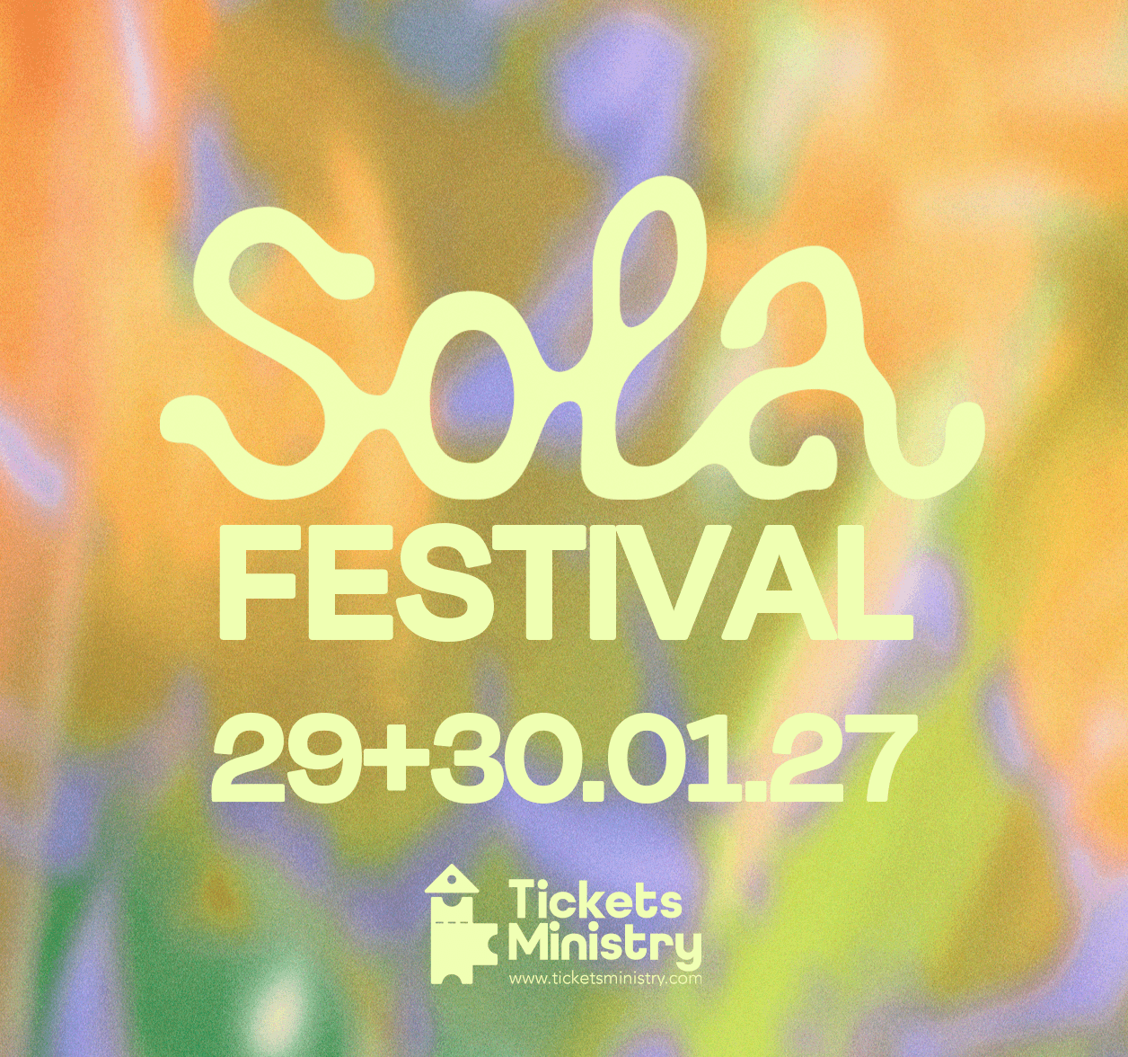 SOLA FESTIVAL - TWO DAY ACCESS Banner