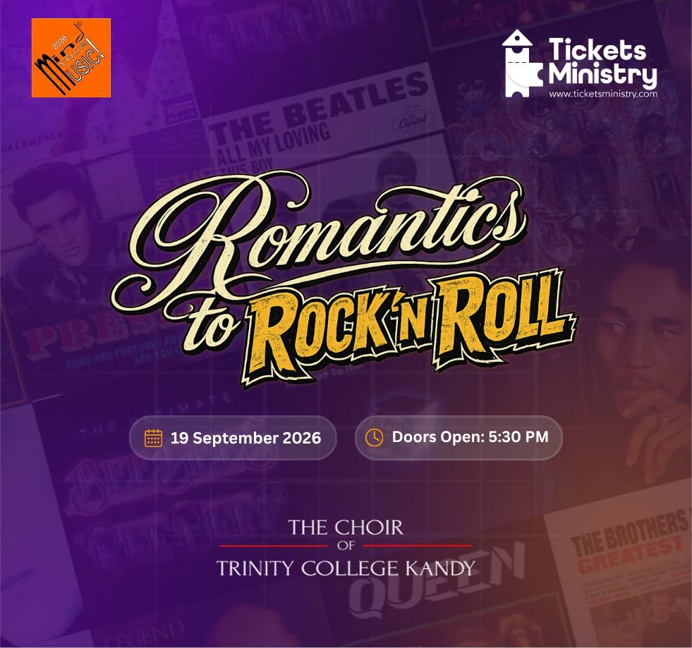 MIND YOUR MUSIC 2026 | ROMANTICS TO ROCK 'N' ROLL Banner