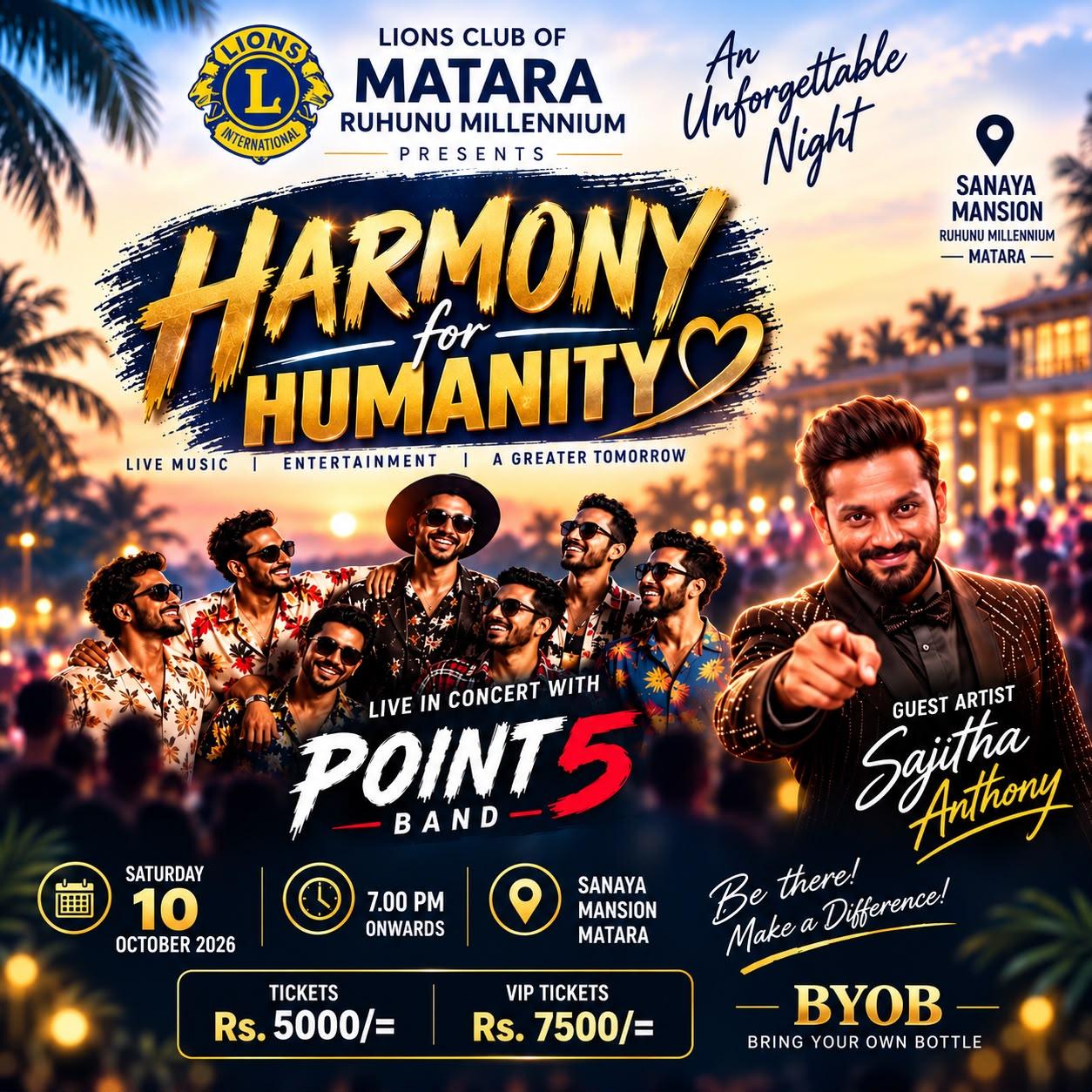 HARMONY FOR HUMANITY Banner