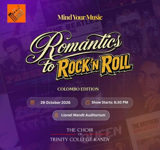 MIND YOUR MUSIC 2026 - ROMANTICS TO ROCK Mind ‘N’ ROLL - COLOMBO EDITION Image