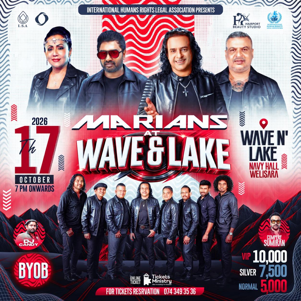 MARIANS AT WAVE AND LAKE Banner