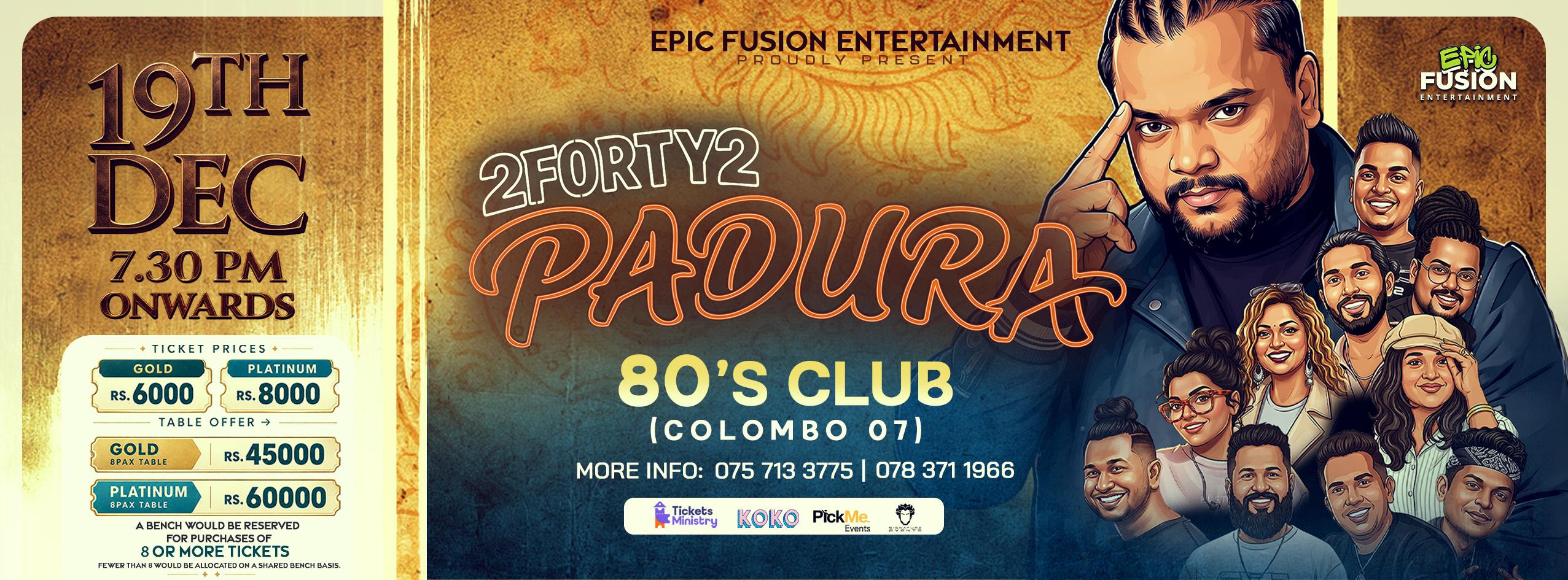 2FORTY2 PADURA Banner