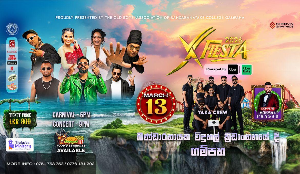 XFIESTA 13TH MARCH Banner