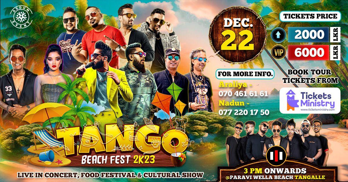 TANGO BEACH FEST 2K23 Banner
