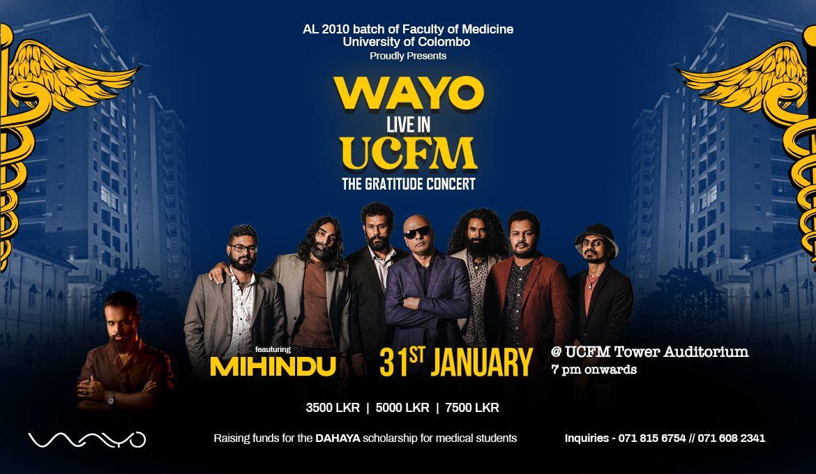 WAYO LIVE IN UCFM GRATITUDE CONCERT Banner