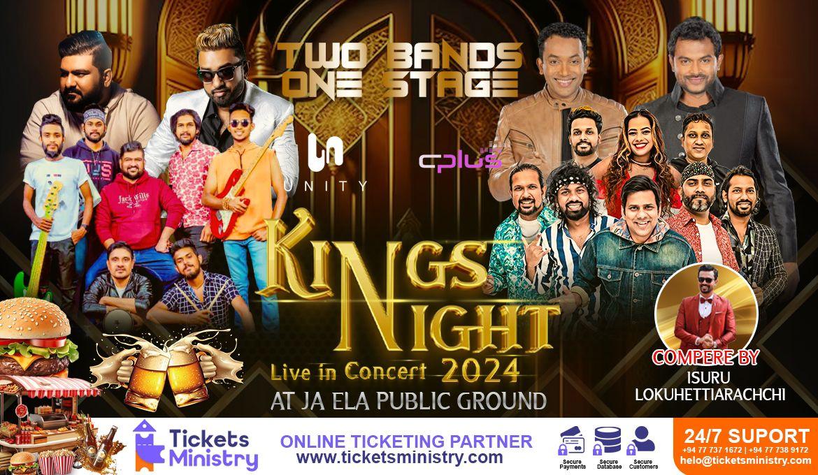 KINGS NIGHT LIVE IN CONCERT 2024 Banner