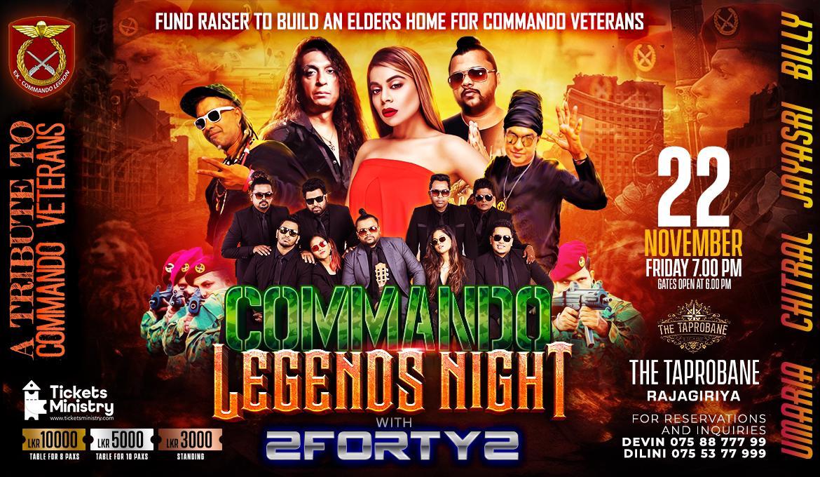 COMMANDO LEGENDS NIGHT Banner