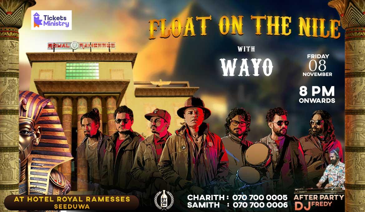 FLOAT ON THE NILE WITH WAYO Banner