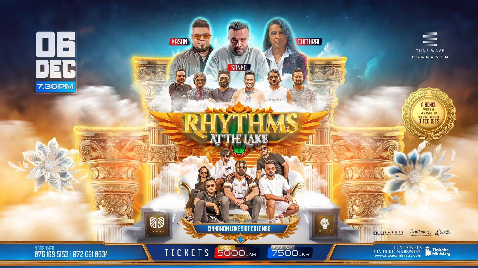 RHYTHMS AT THE LAKE Banner