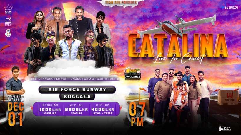 CATALINA LIVE IN CONCERT Banner