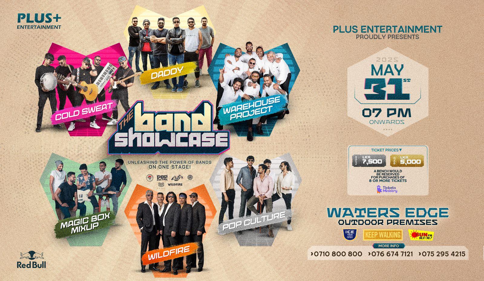 THE BAND SHOWCASE Banner