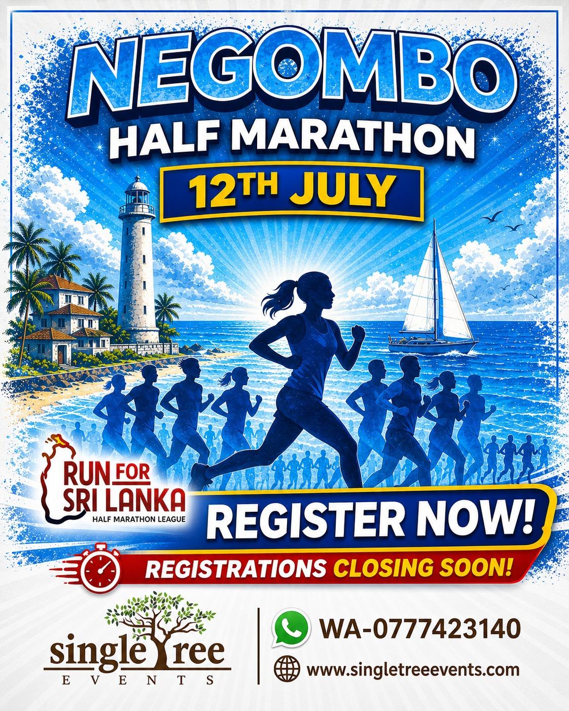 NEGOMBO HALF MARATHON Banner