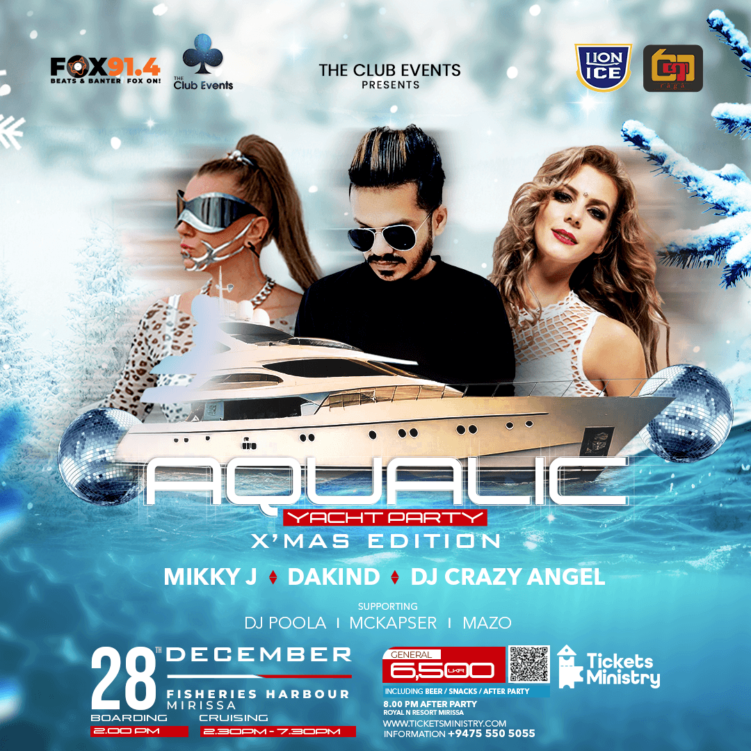 AQUALIC YACHT PARTY X MAS EDITION Banner