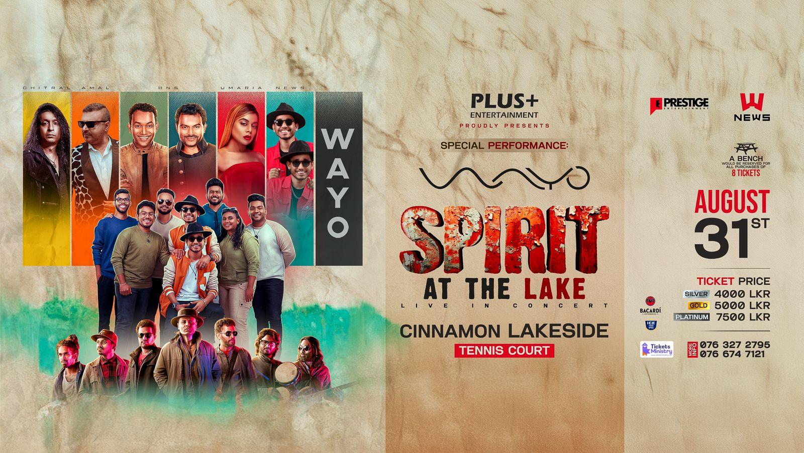 SPIRIT AT THE LAKE LIVE IN CONCERT Banner