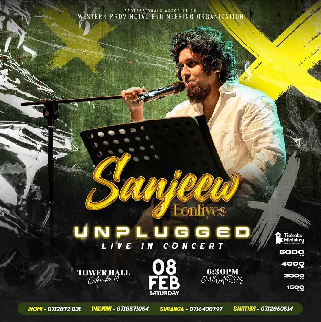 SANJEEW LONLIYES ACOUSTIC LIVE IN CONCERT Banner