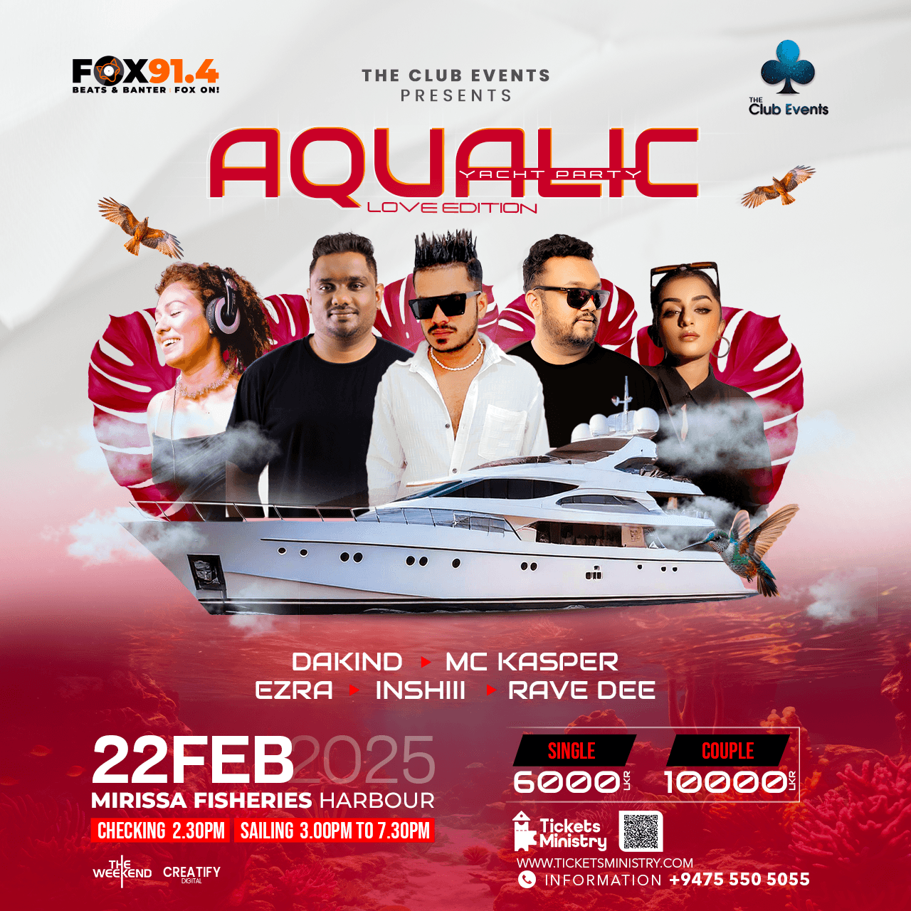 AQUALIC YACHT PARTY LOVE EDITION Banner