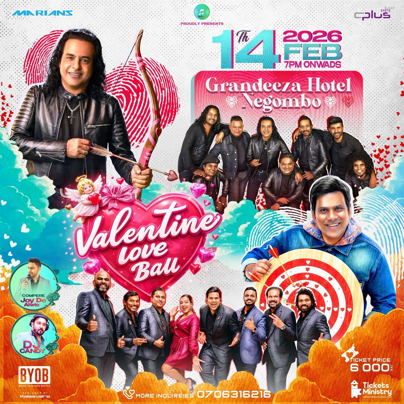 VALENTINE BALL Banner