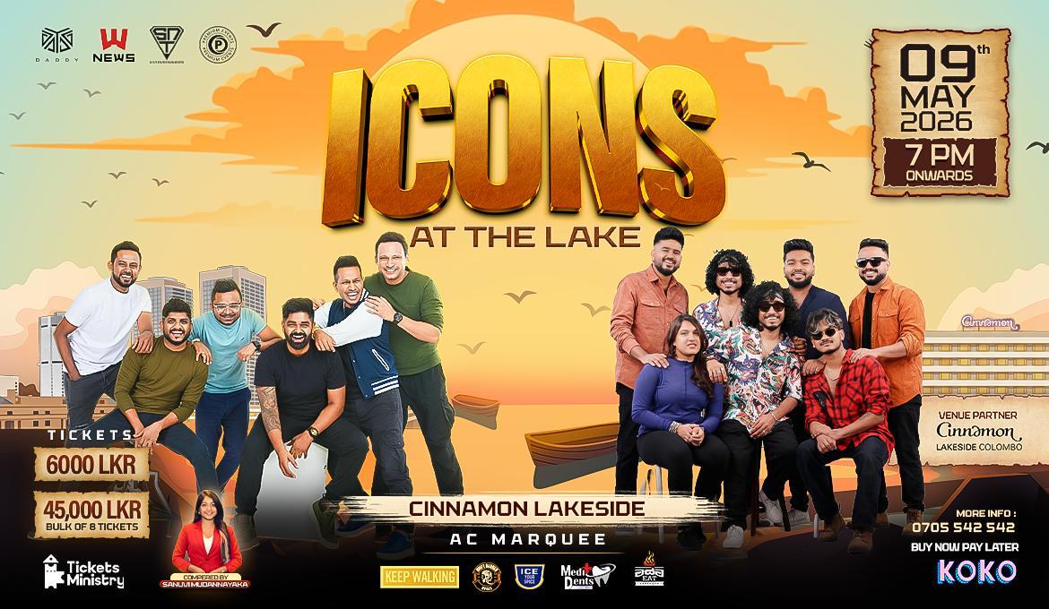 ICONS AT THE LAKE Banner