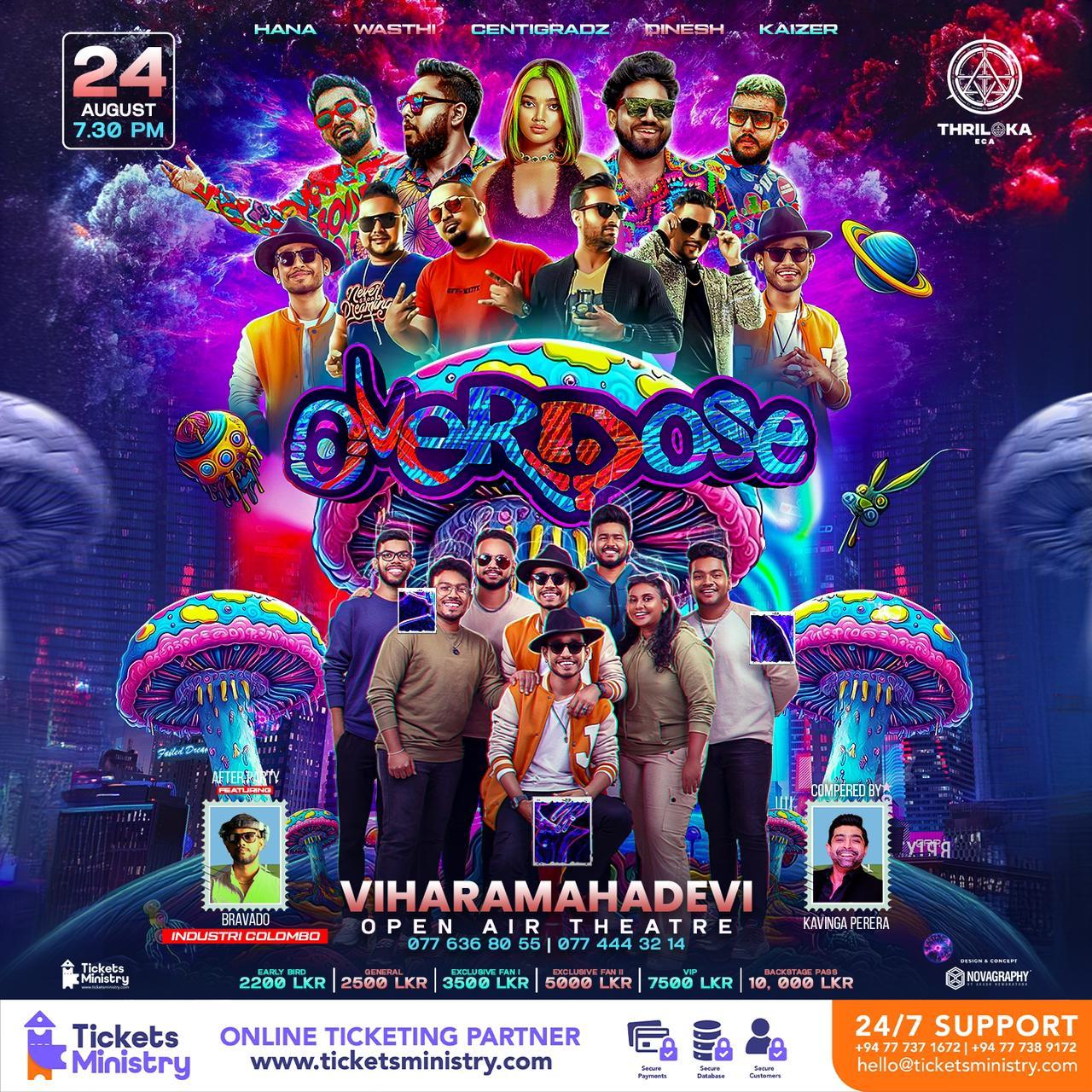OVERDOSE LIVE IN CONCERT Banner