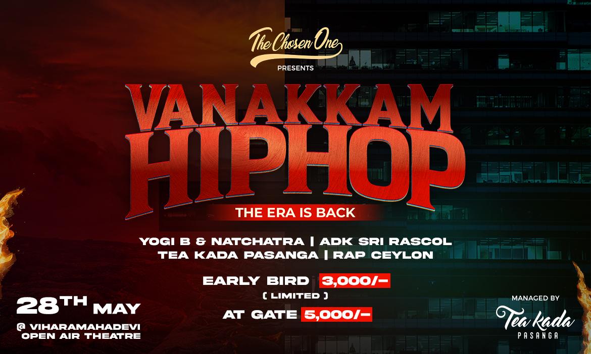 VANAKKAM HIPHOP 2023 Banner