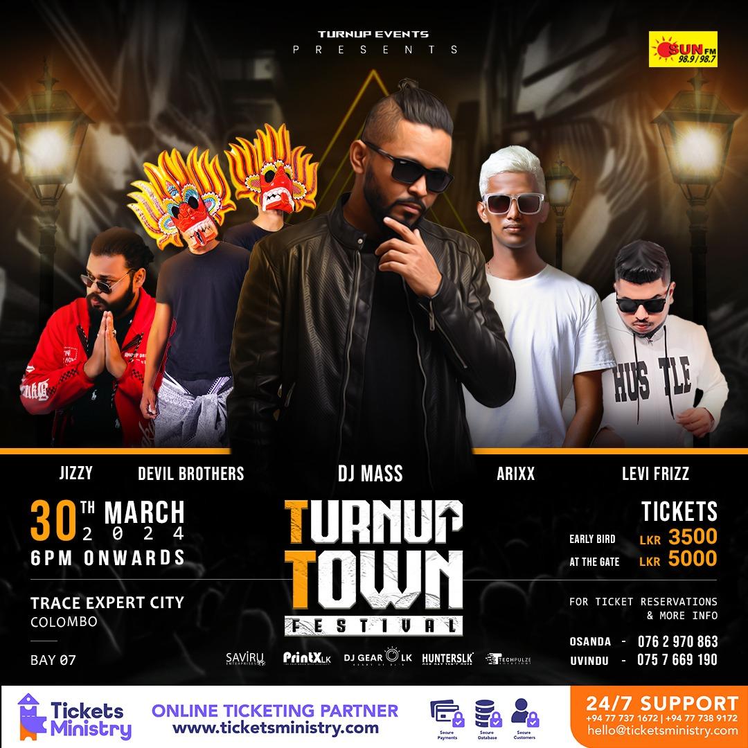 TURNUP TOWN FESTIVAL Banner