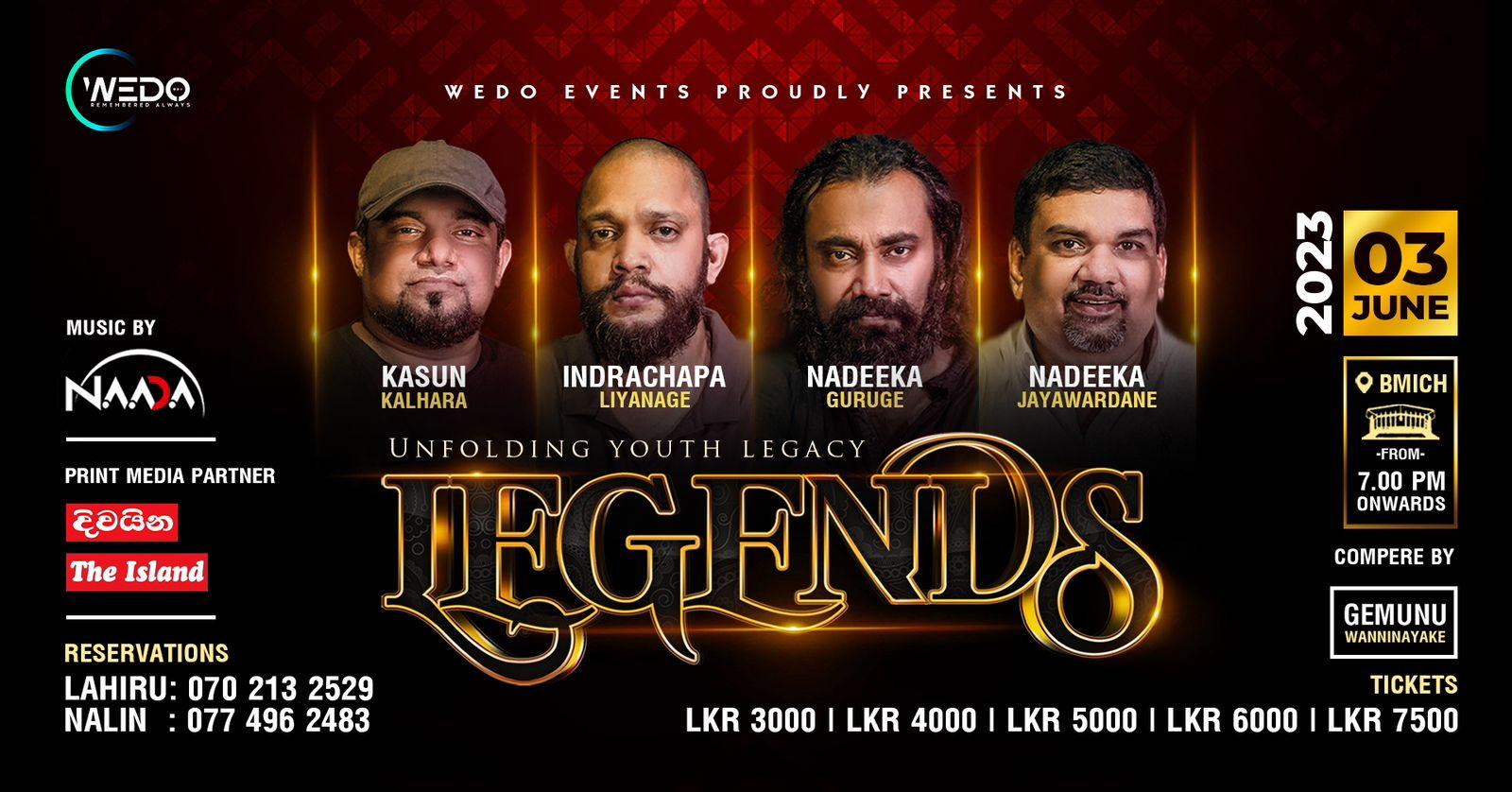 LEGENDS - Unfolding Youth Legacy Banner