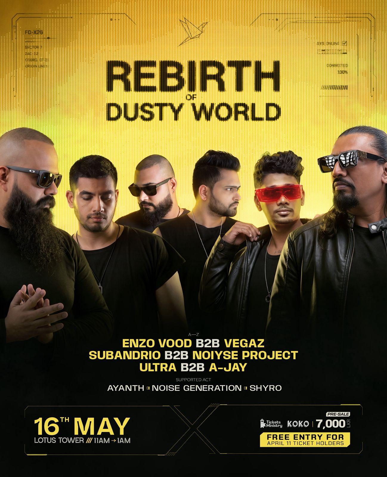 REBIRTH OF THE DUSTY WORLD Banner