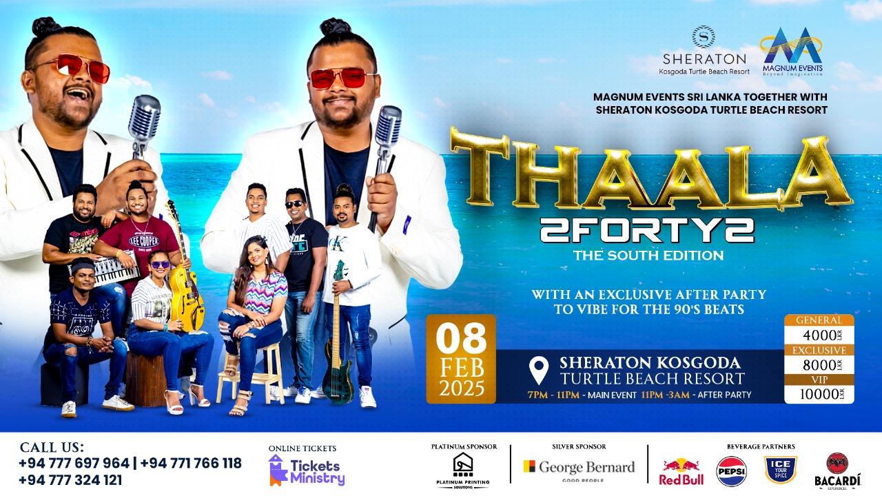 THAALA 2025 THE SOUTH EDITION Banner