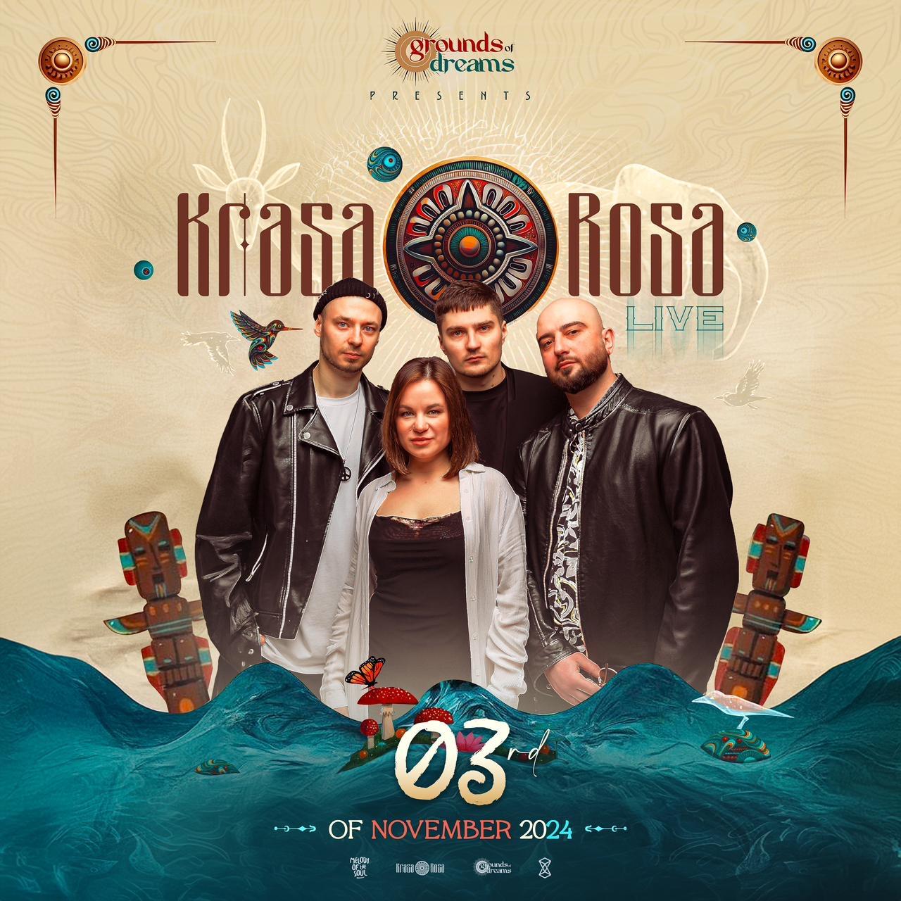 KRASA ROSA LIVE IN SRI LANKA Banner