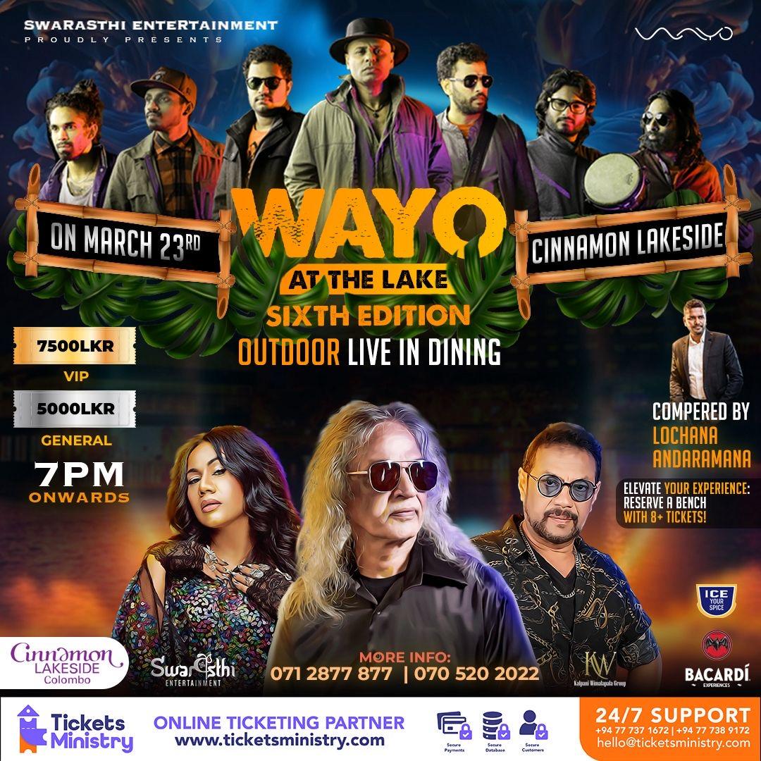 WAYO AT THE LAKE SIXTH EDITION Banner