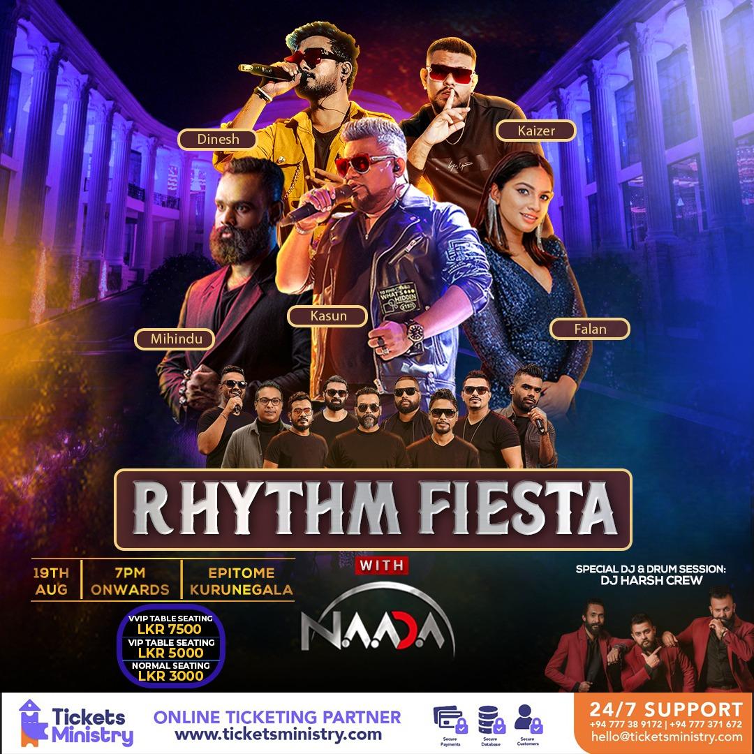 RHYTHM FIESTA Banner