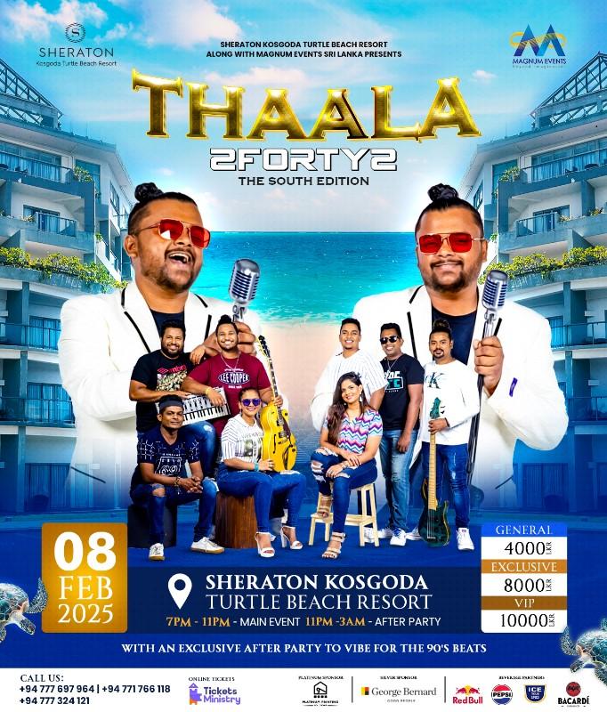 THAALA 2025 THE SOUTH EDITION Banner