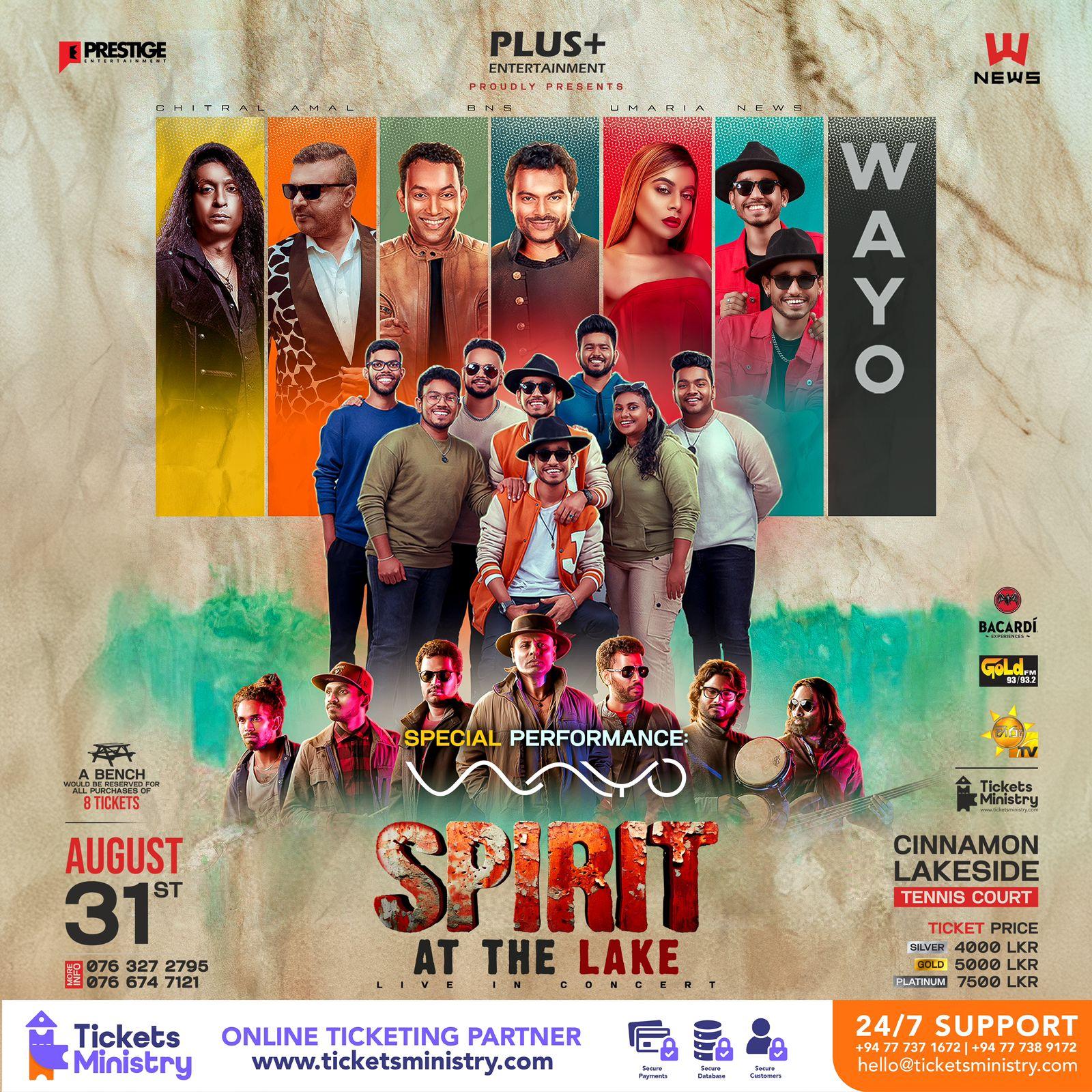 SPIRIT AT THE LAKE LIVE IN CONCERT Banner
