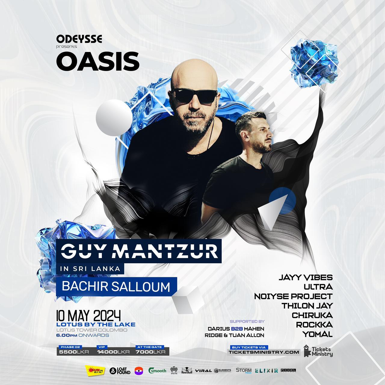 ODEYSSE PRESENTS OASIS Banner