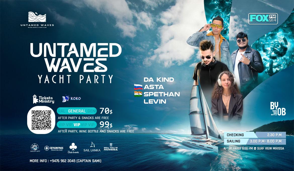 UNTAMED WAVES Banner